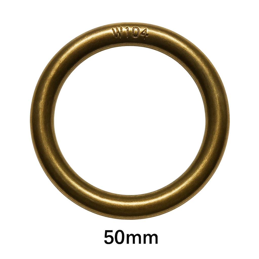 Brass 'O' Ring - Multiple Sizes