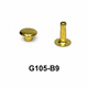 Single Domed Rivets – Brass, Nickel & Black | 5 Sizes