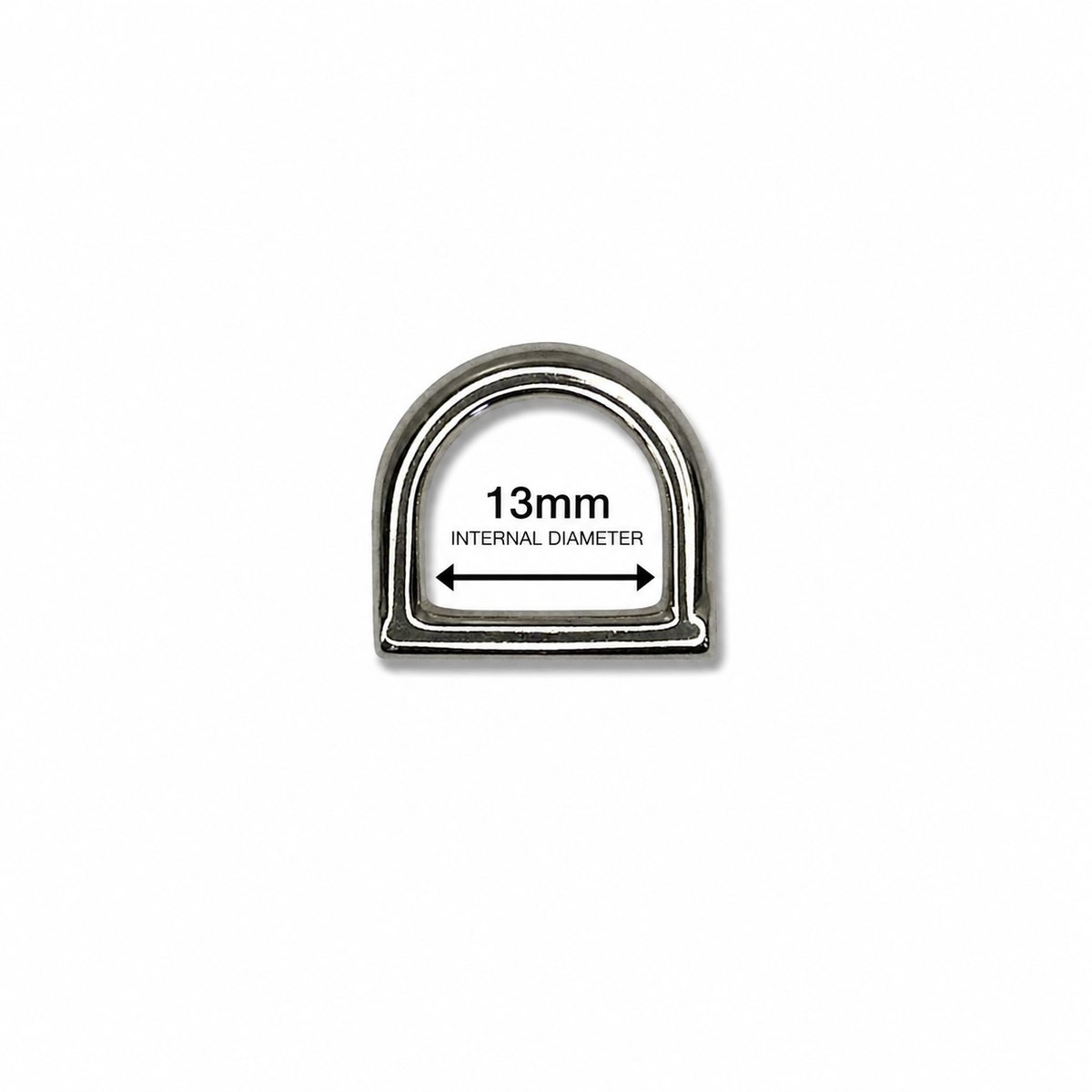 Die Cast Nickel Plated 'D' Ring