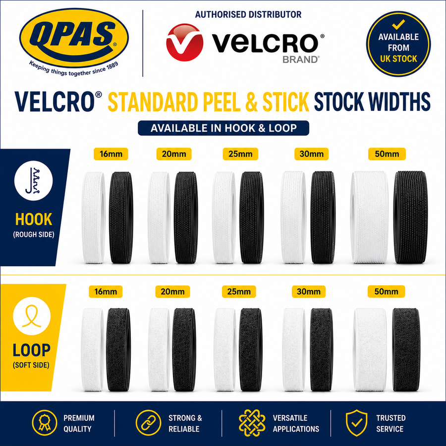 VELCRO® Brand Peel & Stick Hook & Loop Tape