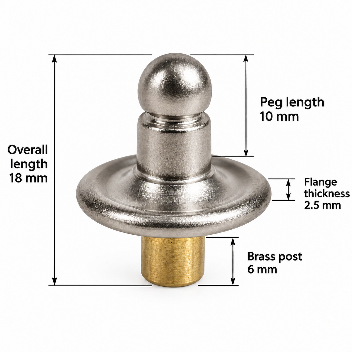 Lift-the-DOT® Fastener Studs – Multiple Fixing Types & Materials