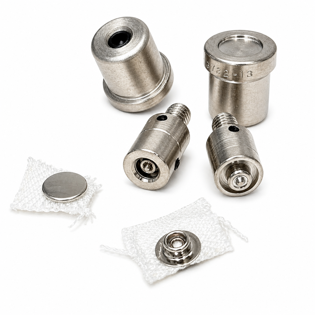 Press Stud Setting Dies for G48 Bench Press – G104B & Baby Durable DOT