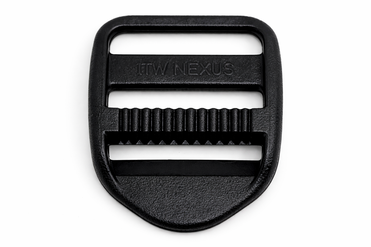Plastic Tension Lock Buckle – Webbing Adjuster (13–40mm)