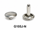 Double Domed Rivets – Brass, Nickel & Black | 3 Sizes