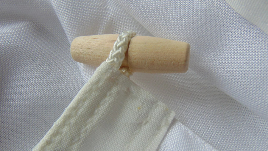Solid Beech Wooden Flag Toggle – Heavy Duty & Undrilled (1½″–5″)