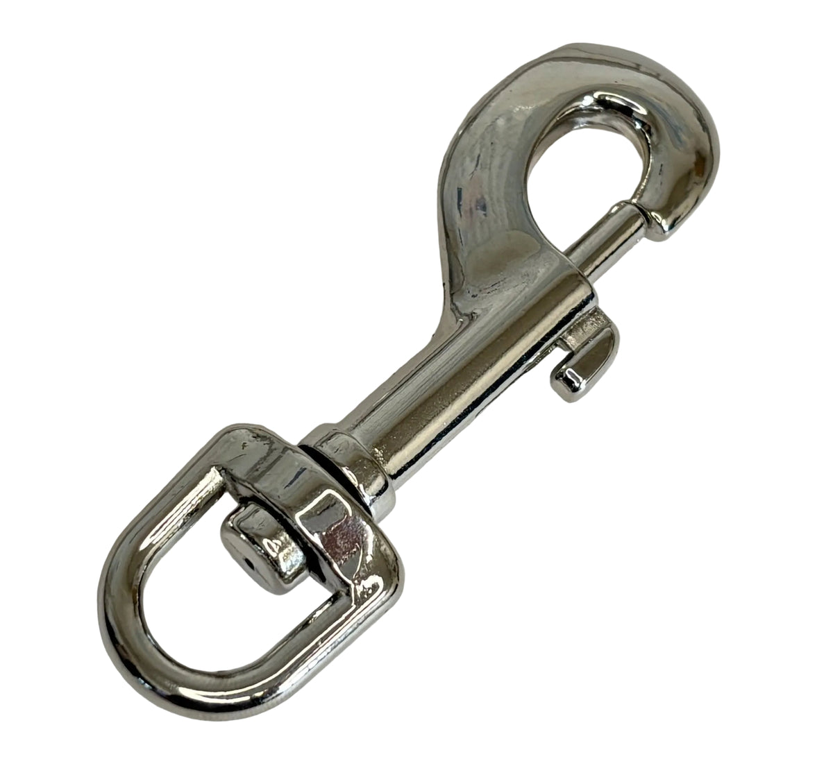 Nickel Plated Trigger Hook Round Eye - 10mm, 13mm & 16mm