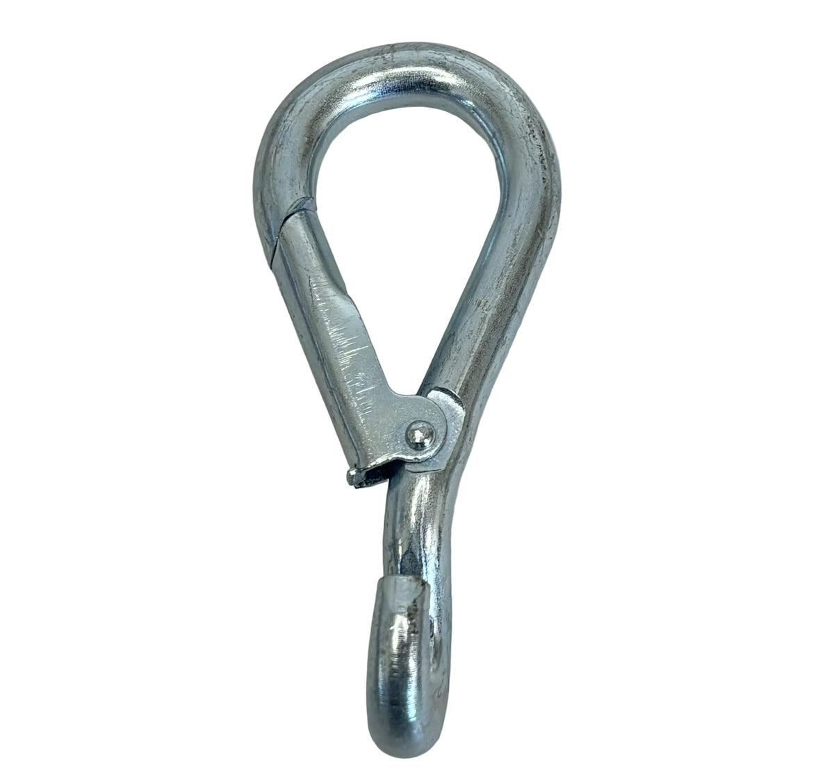 Spring Hook to Crue | Bright Zinc Plated Steel | 5 Sizes