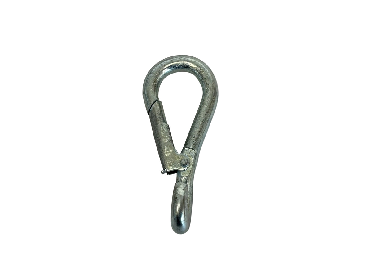 Spring Hook to Crue | Bright Zinc Plated Steel | 5 Sizes
