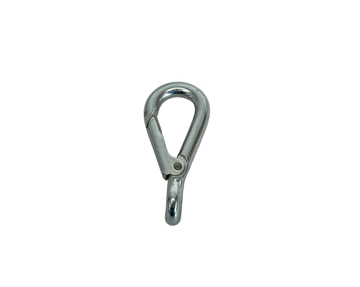Spring Hook to Crue | Bright Zinc Plated Steel | 5 Sizes
