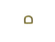 Solid Brass D Ring | 5 Sizes | 13mm–32mm
