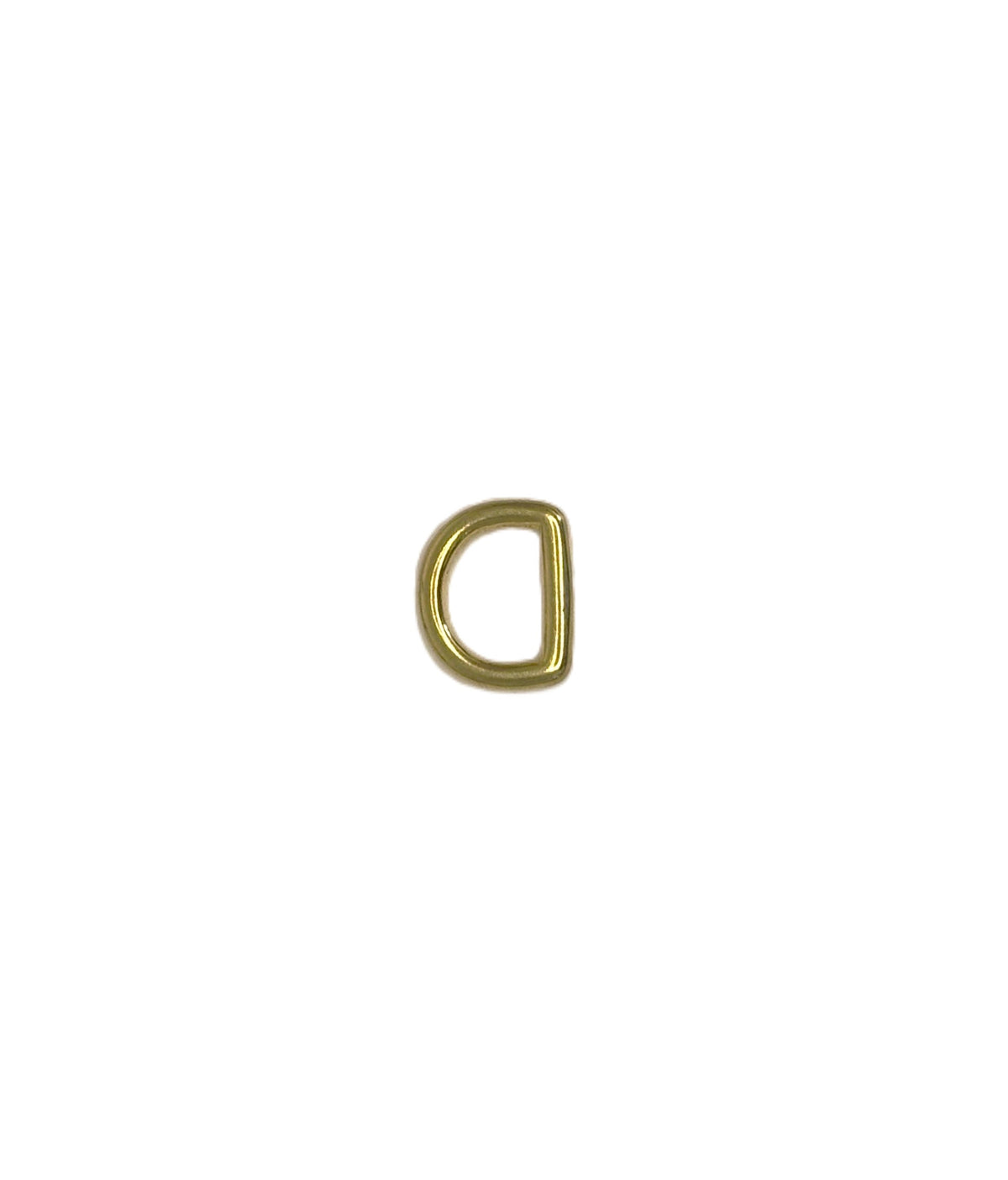 Solid Brass D Ring | 5 Sizes | 13mm–32mm