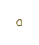 Solid Brass D Ring | 5 Sizes | 13mm–32mm