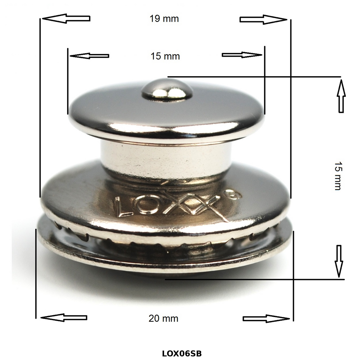LOXX Button – German Made Quick Release Fastener