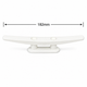 White Plastic Cleat Hook – 63mm, 138mm & 182mm