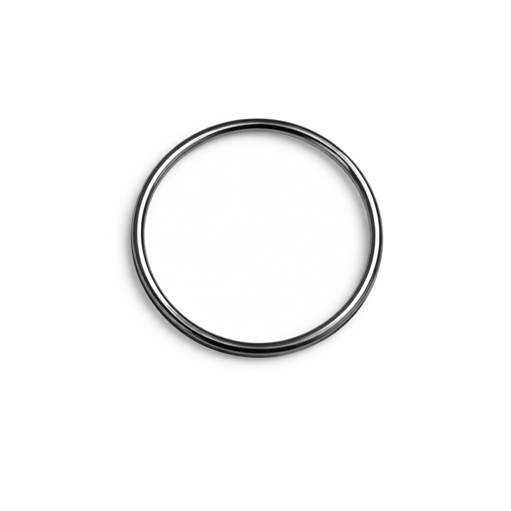 Split Key Ring – Steel | Multiple Sizes | 19mm to 63mm