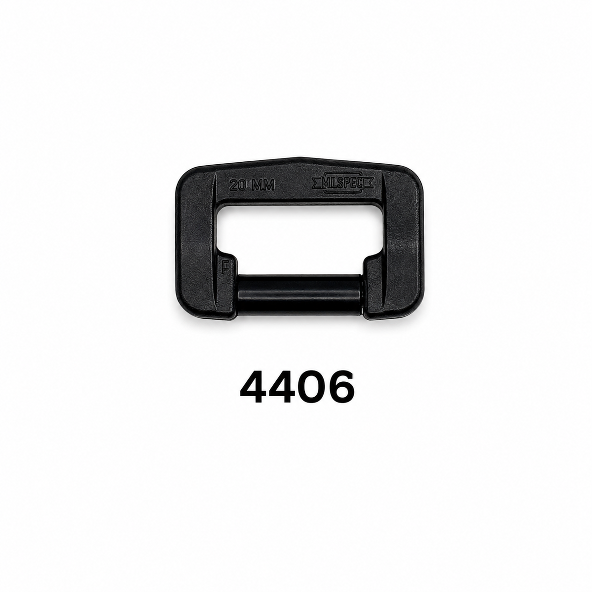 Feel-Safe Snap Hook Retainer | Black Acetal | 20mm, 25mm & 38mm