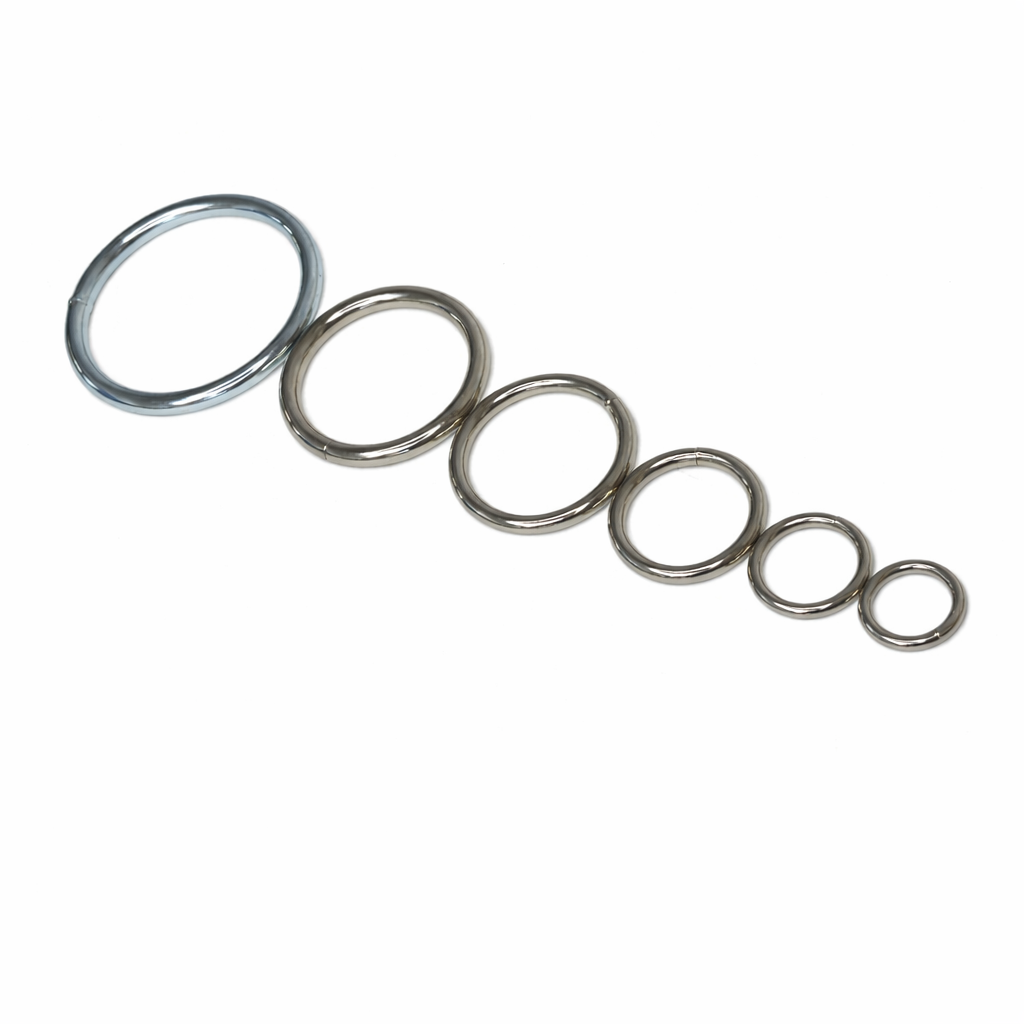 Welded Steel 'O' Ring - Multiple Sizes & Finishes