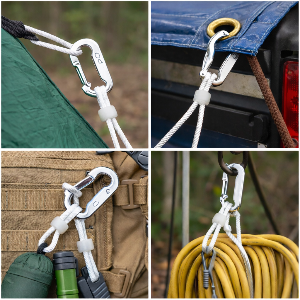Sew-On Rope Loop | 6mm Polypropylene | 125mm | Canvas & Tarpaulin Fitting