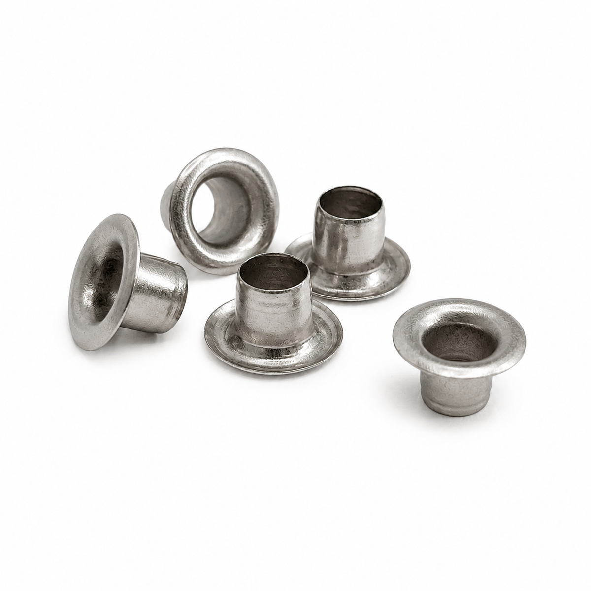 Solid Brass Roll Form Eyelet (4mm, 5mm & 7mm ID)