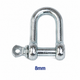 D Shackle – Galvanised Steel