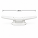 White Plastic Cleat Hook – 63mm, 138mm & 182mm