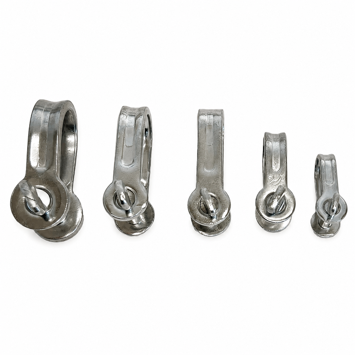 Stainless Steel Strip Shackle - 5 Sizes Available