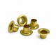 Solid Brass Roll Form Eyelet (4mm, 5mm & 7mm ID)