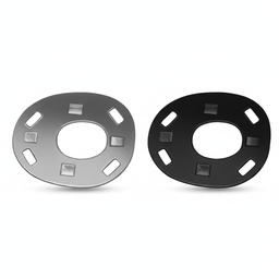 Back Plate Silver & NATO Black Combined