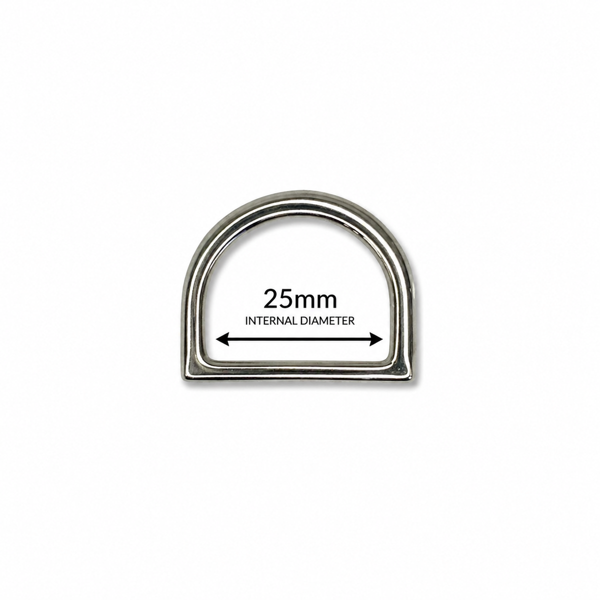 Die Cast Nickel Plated 'D' Ring
