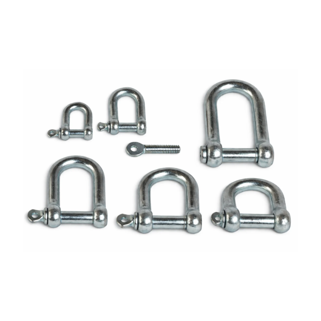D Shackle – Galvanised Steel