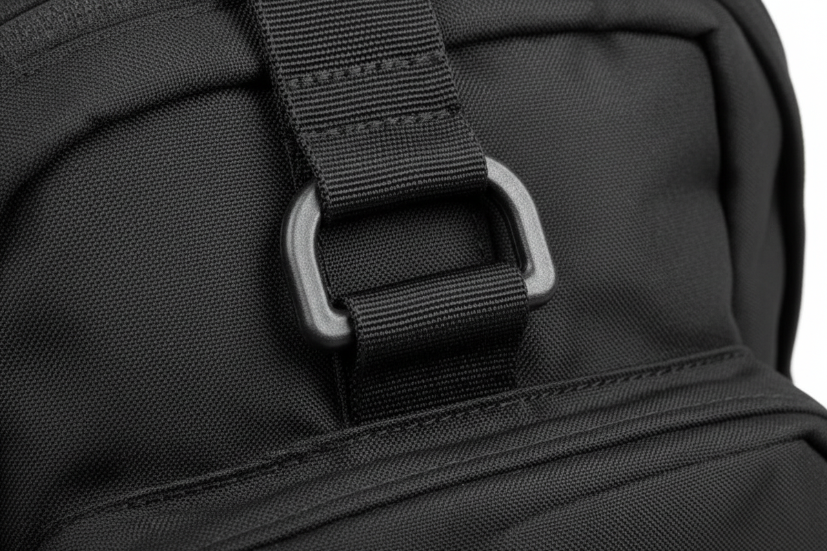 Black D-Ring in Use