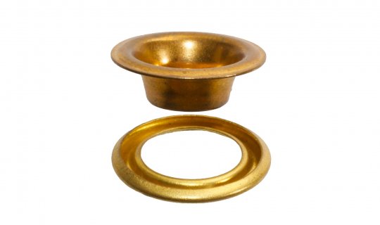 Brass Eyelet and Ring                          