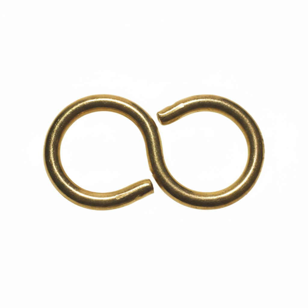 Brass S Hook 1:1