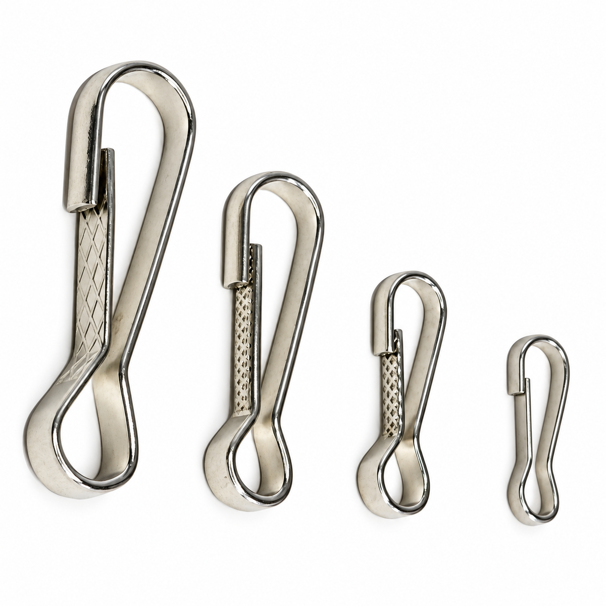 Snap Hook - Nickel Plated Steel (22mm, 29mm, 38mm, 50mm)