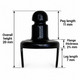 Lift-the-DOT® Fastener Studs – Multiple Fixing Types & Materials
