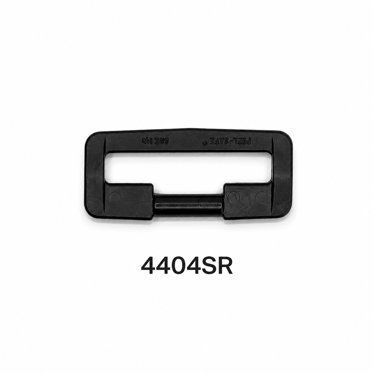 Feel-Safe Snap Hook Retainer | Black Acetal | 20mm, 25mm & 38mm