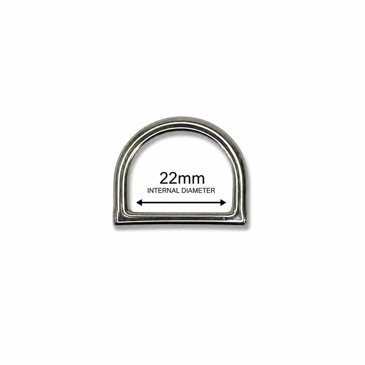 Die Cast Nickel Plated 'D' Ring