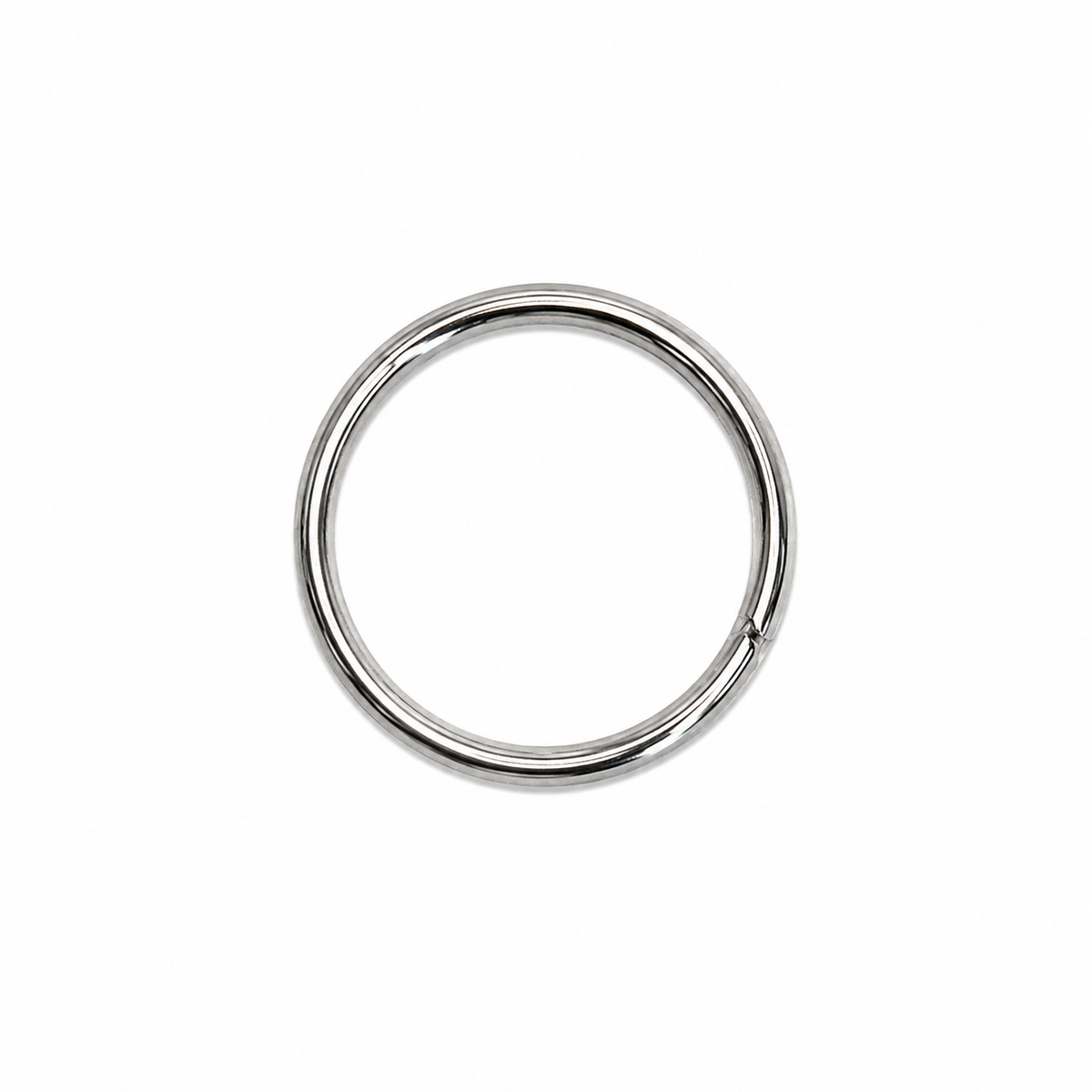 Steel Split Key Ring – Nickel Plated & Electro Brass