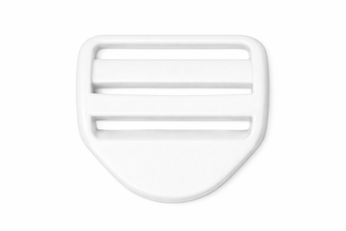 25mm Tension Lock Buckle – White Acetal