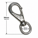 Boat Snap with Swivel Eye - Nickel Plated Bronze - Multiple Sizes