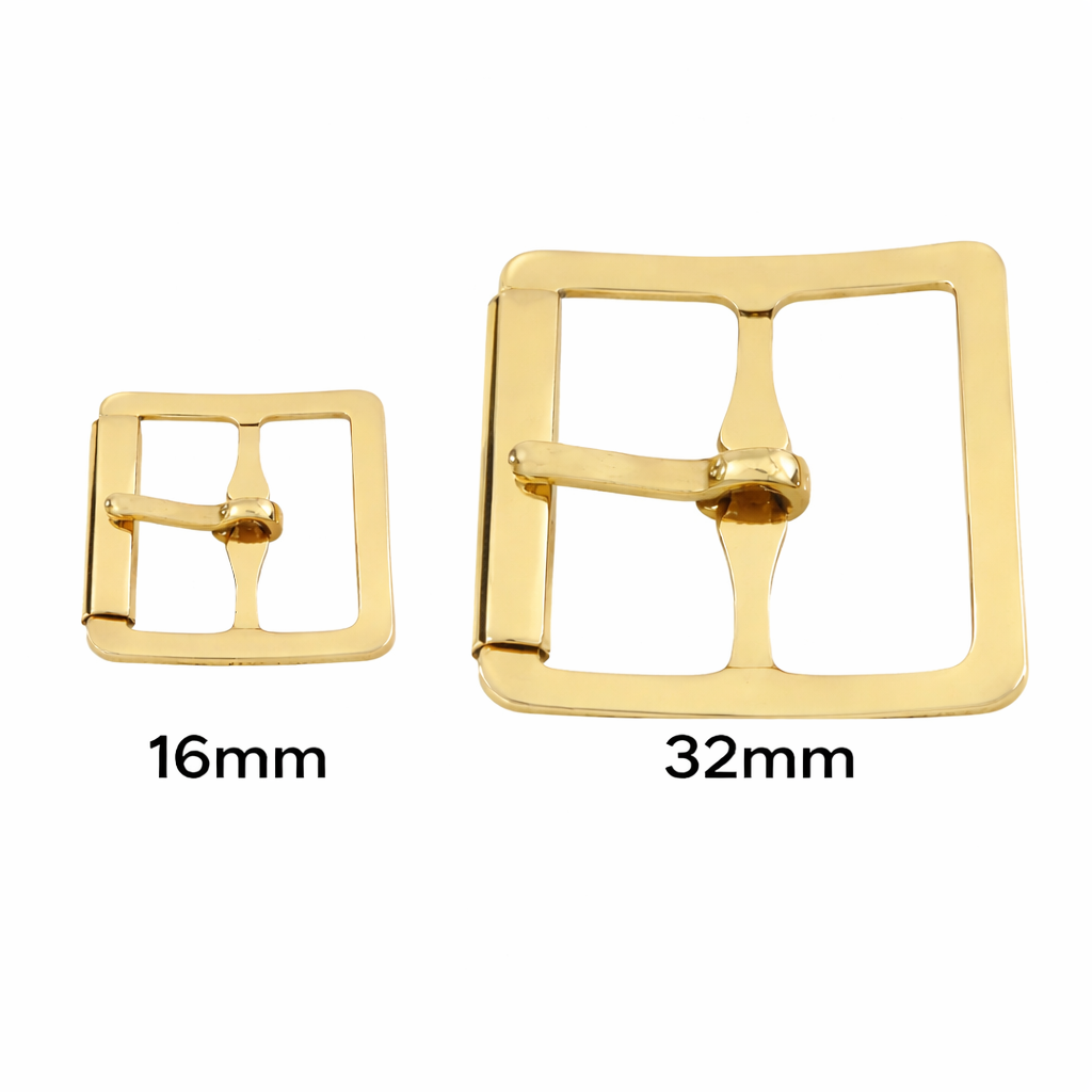 Double Roller Buckle - Multiple Sizes & Finishes