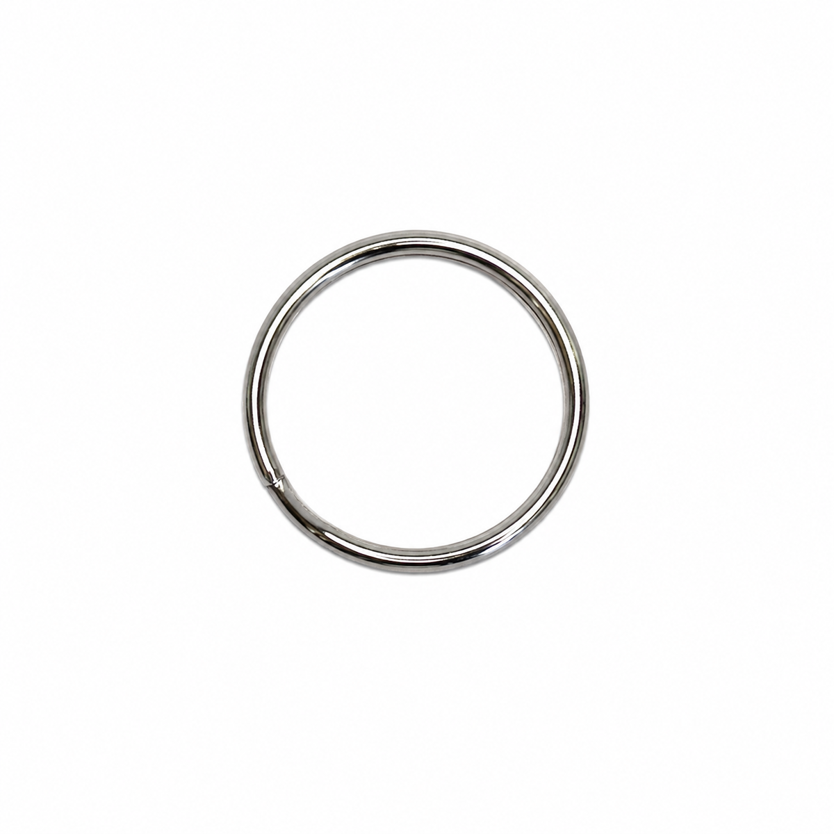 Steel Split Key Ring – Nickel Plated & Electro Brass