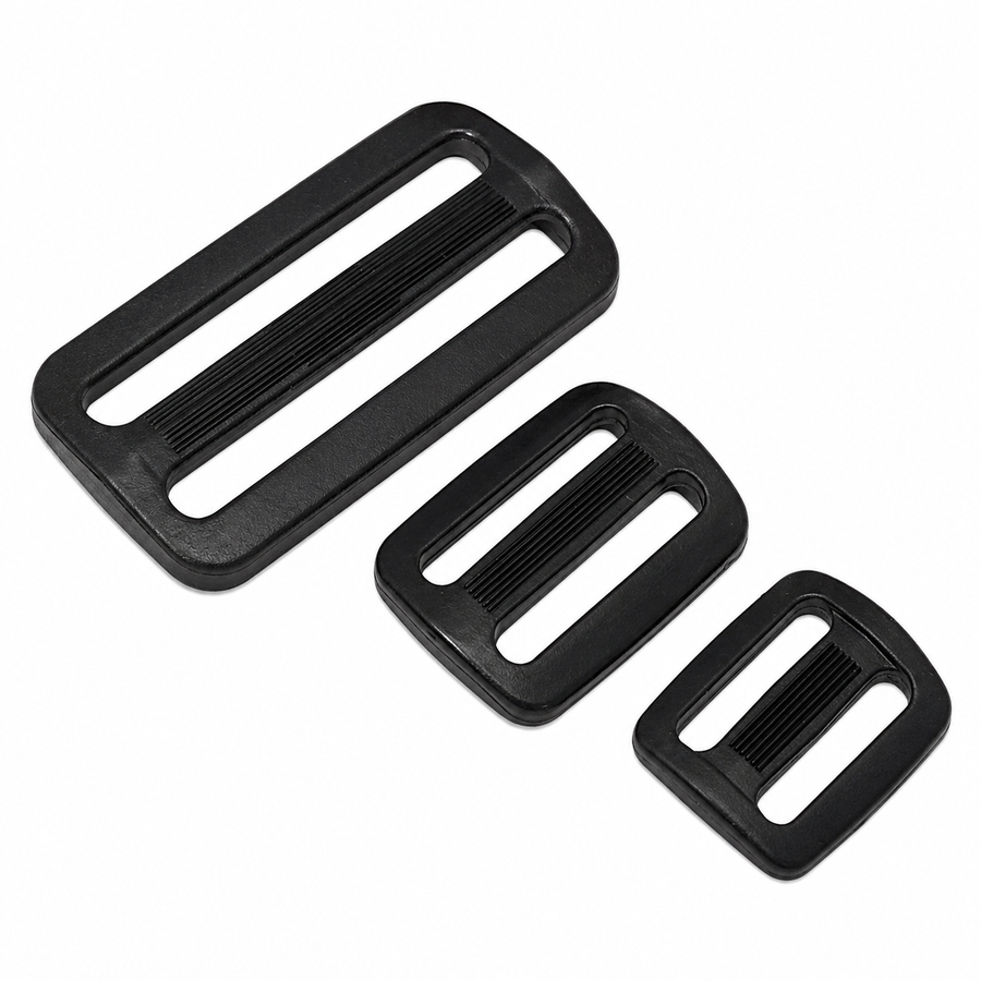 Heavy Duty SlipLok Buckle – Black Acetal – 20mm, 25mm & 50mm