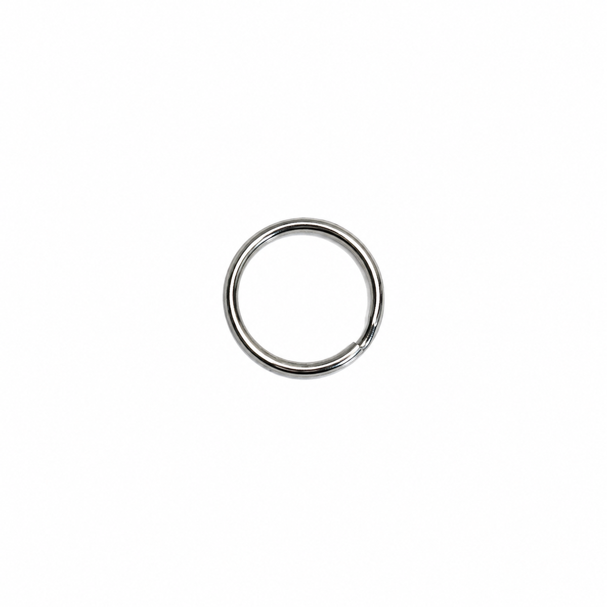 Steel Split Key Ring – Nickel Plated & Electro Brass
