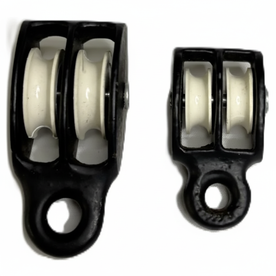 Double Pulley Blocks 1:1
