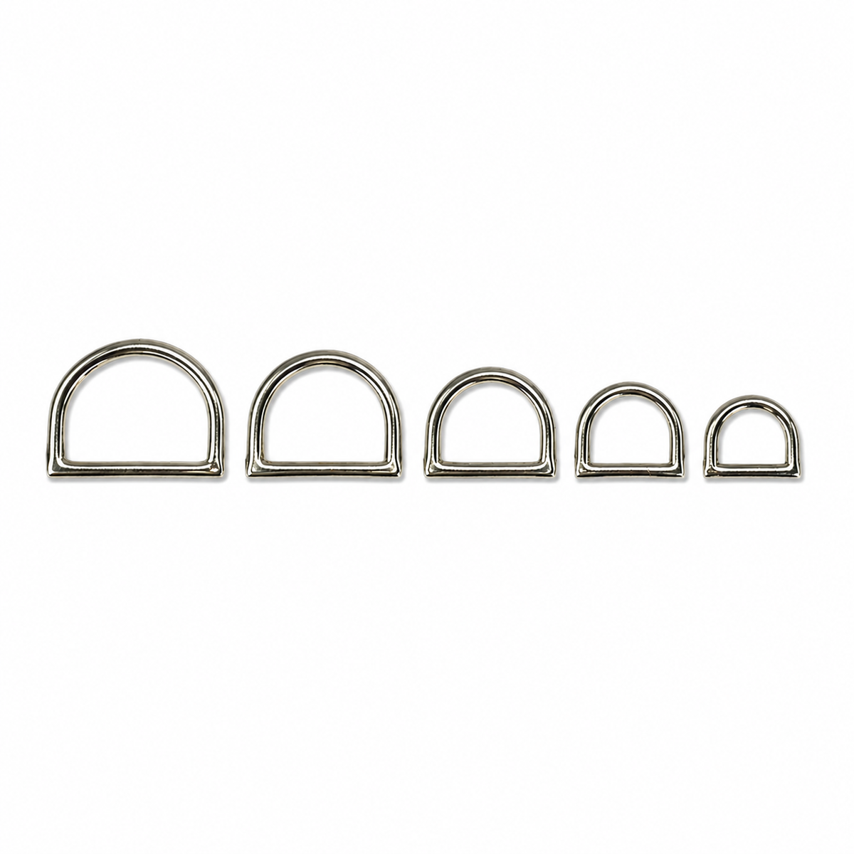 Die Cast Nickel Plated 'D' Ring
