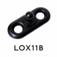 LOXX® Snap Fastener Lower Part – Oval Plate (LOX11N, LOX11B)