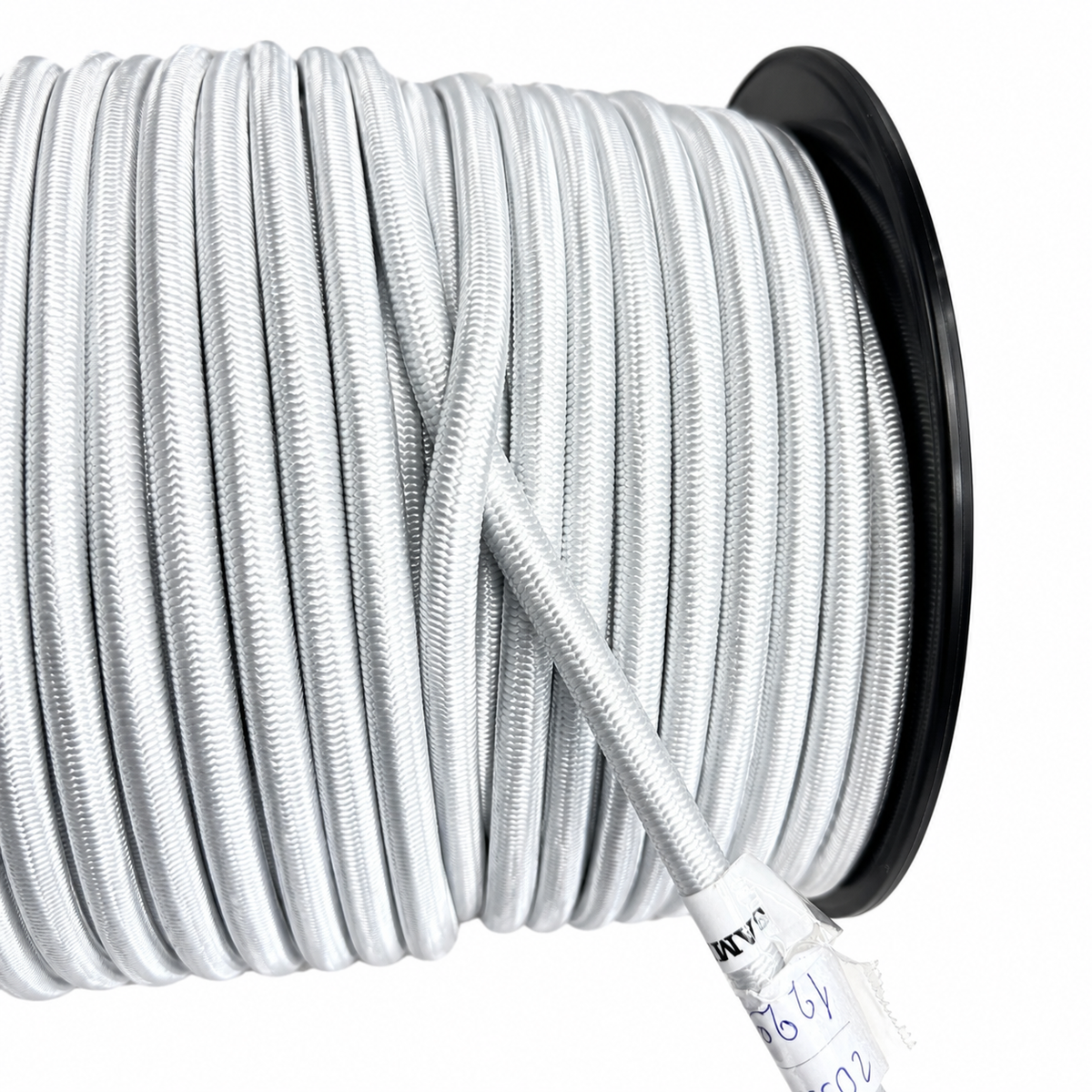 Shock Cord – White Elastic Bungee Cord (6mm & 8mm)