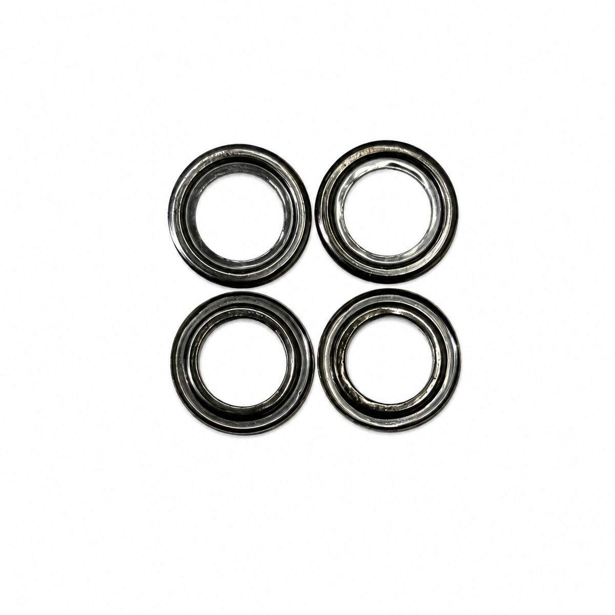Rings for Eyelet Flat Washer – Brass & Nickel (7mm ID)