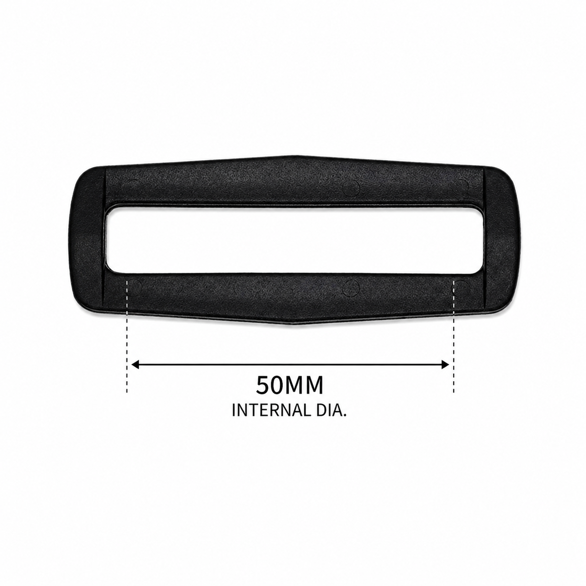 Black Acetal Common Loop 20mm–50mm